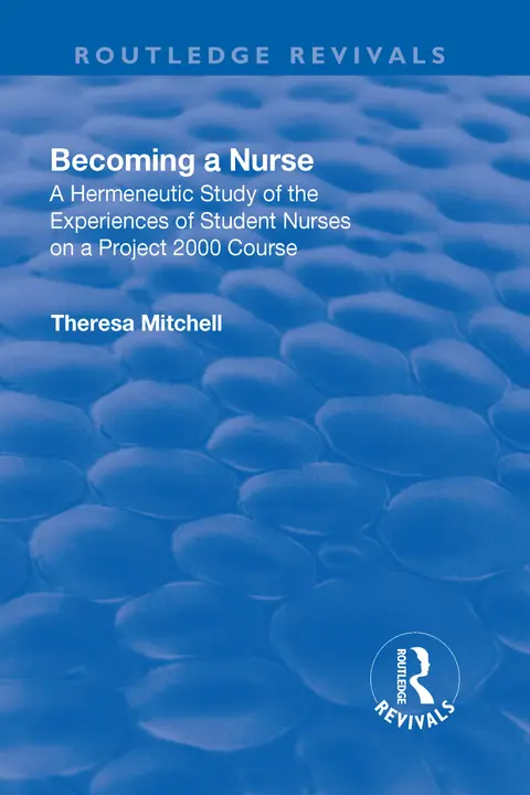 Cover of Becoming a Nurse