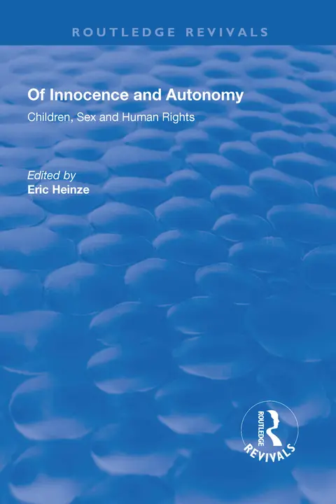 Cover of Of Innocence and Autonomy