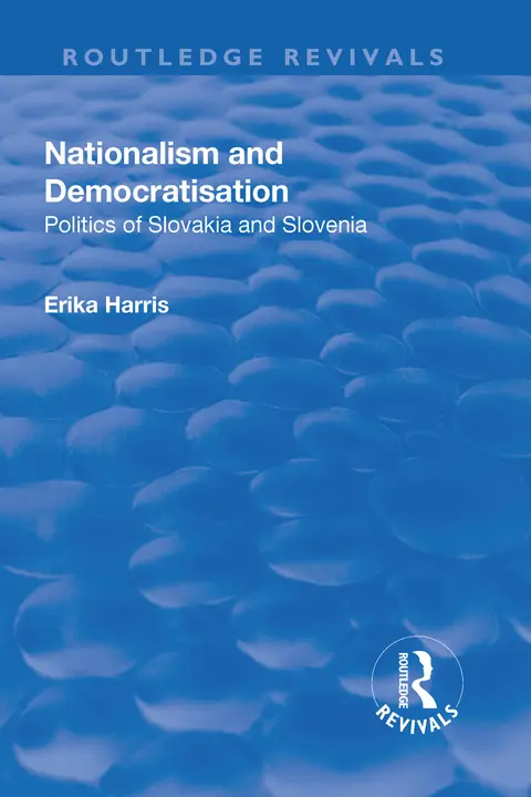 Cover of Nationalism and Democratisation
