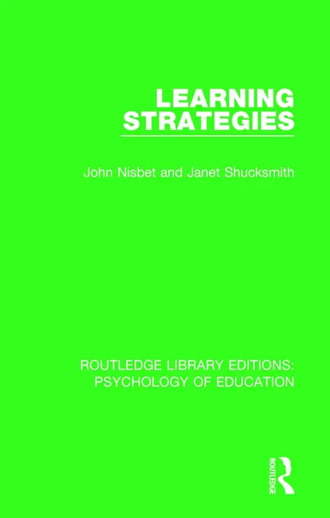 Cover of Learning Strategies