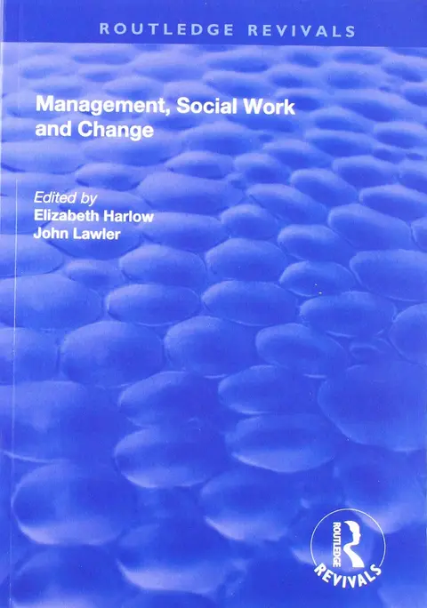 Cover of Management, Social Work and Change