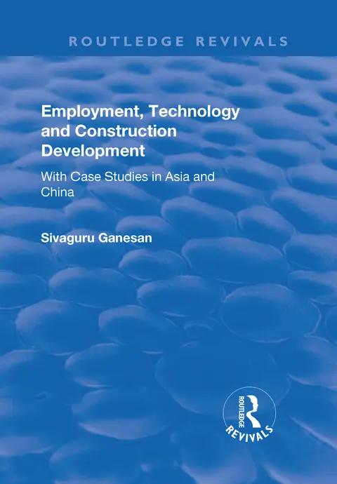 Cover of Employment, Technology and Construction Development