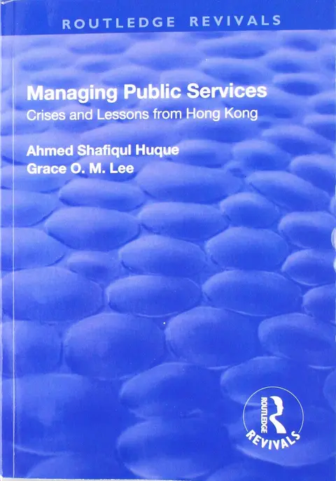 Cover of Managing Public Services