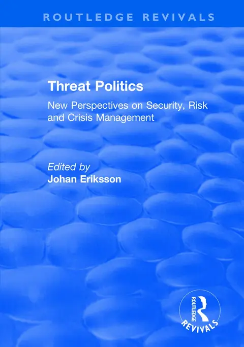 Cover of Threat Politics