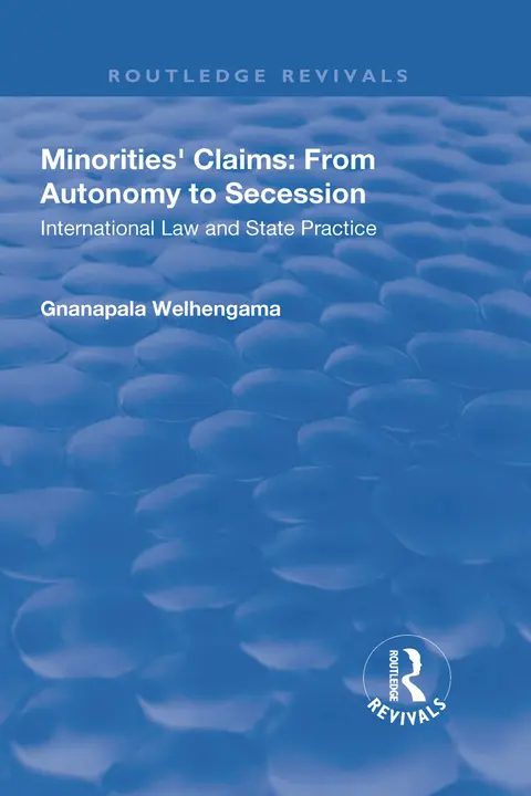 Cover of Minorities' Claims