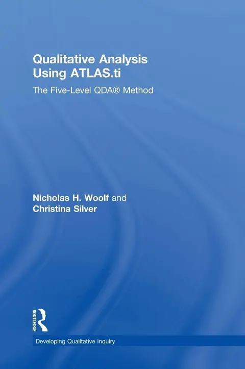 Cover of Qualitative Analysis Using Atlas.ti