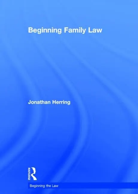 Cover of Beginning Family Law