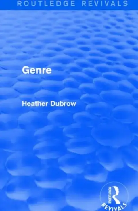 Cover of Genre (Routledge Revivals)