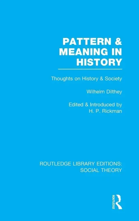 Cover of Pattern and Meaning in History
