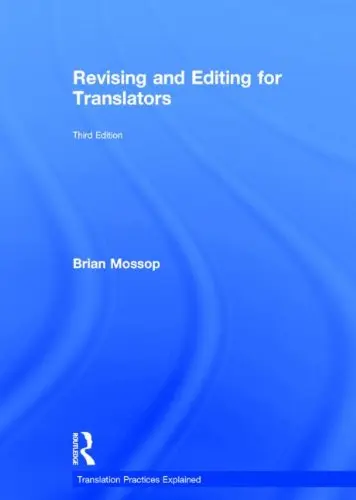 Cover of Revising and Editing for Translators