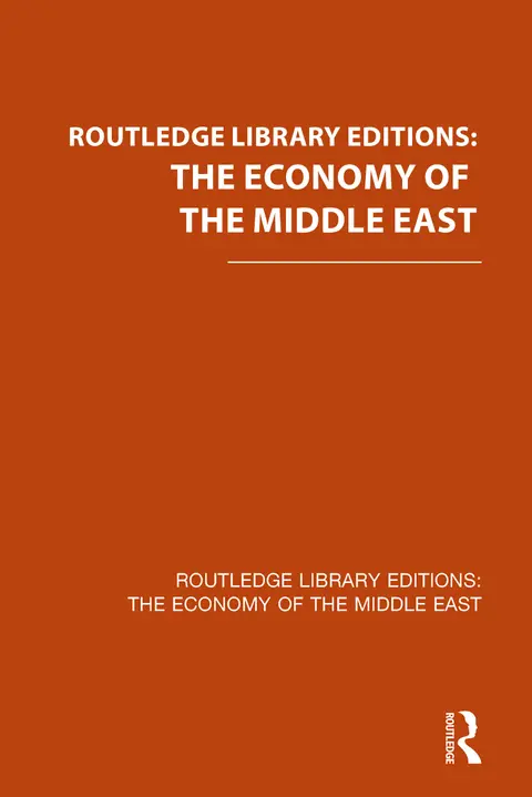 Cover of Routledge Library Editions