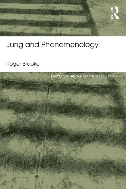 Cover of Jung and Phenomenology