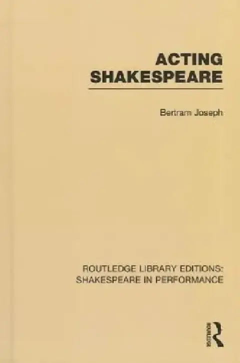 Cover of Acting Shakespeare