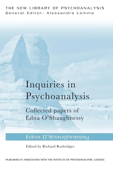 Cover of Inquiries in Psychoanalysis