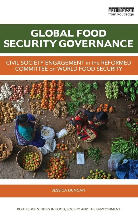Cover of Global Food Security Governance