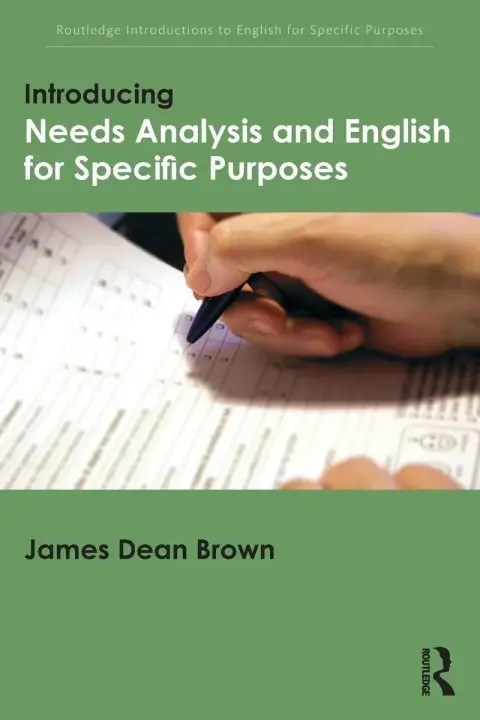 Cover of Introducing Needs Analysis and English for Specific Purposes