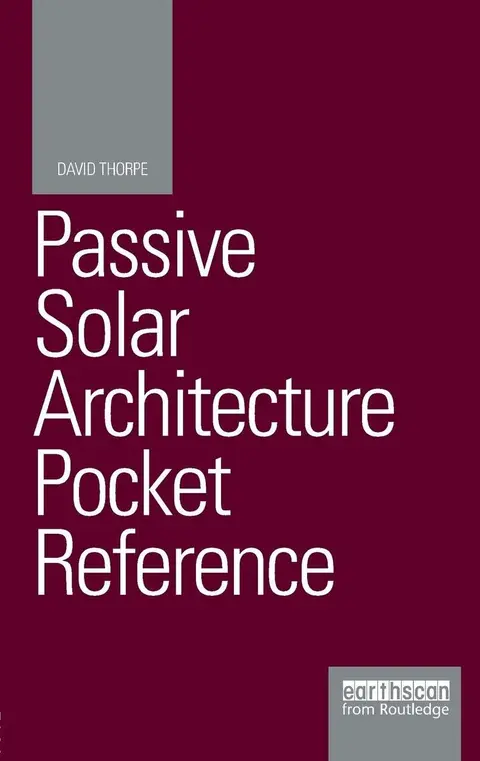 Cover of Passive Solar Architecture Pocket Reference