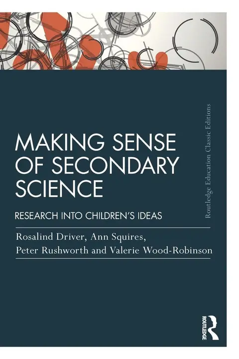 Cover of Making Sense of Secondary Science