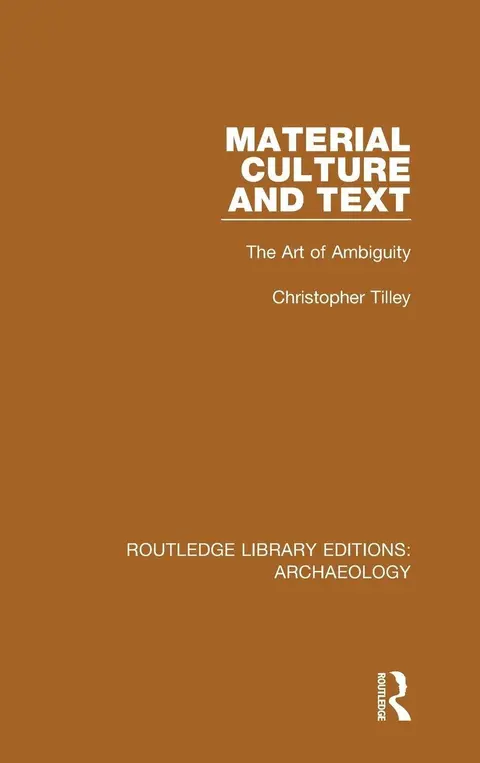 Cover of Material Culture and Text