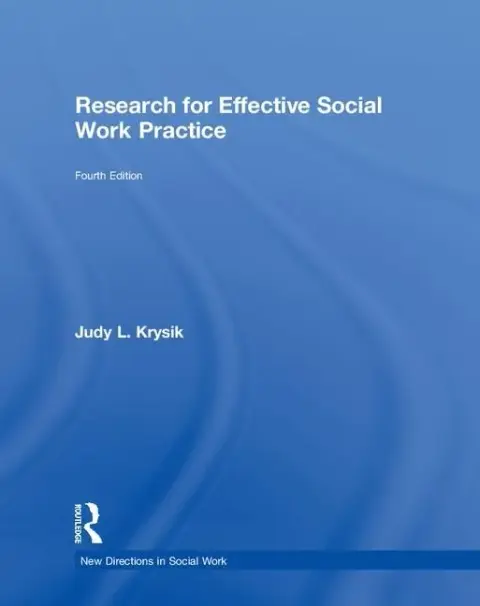 Cover of Research for Effective Social Work Practice