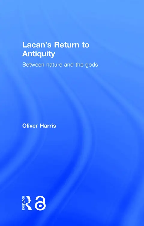 Cover of Lacan's Return to Antiquity