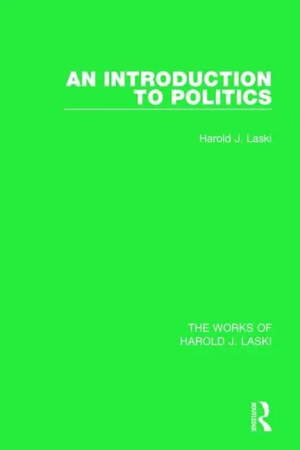 Cover of An Introduction to Politics
