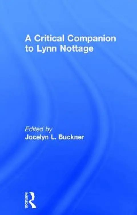 Cover of A Critical Companion to Lynn Nottage