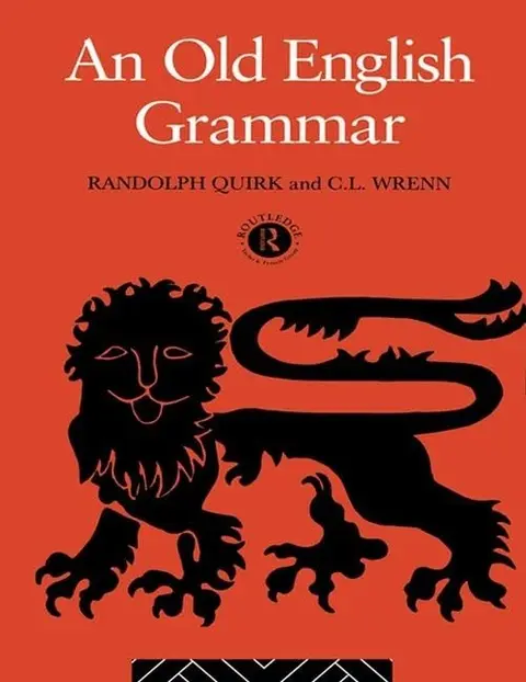 Cover of An Old English Grammar