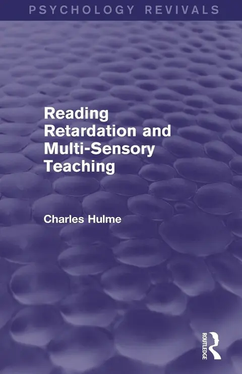 Cover of Reading Retardation and Multi-sensory Teaching