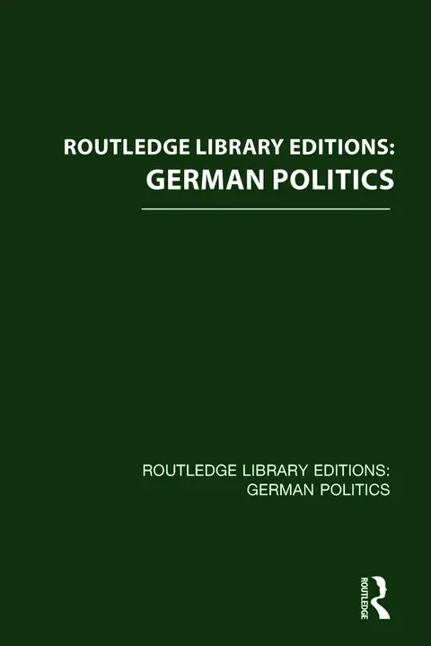 Cover of Routledge Library Editions