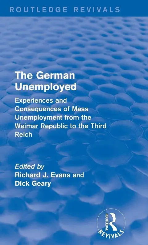 Cover of The German Unemployed