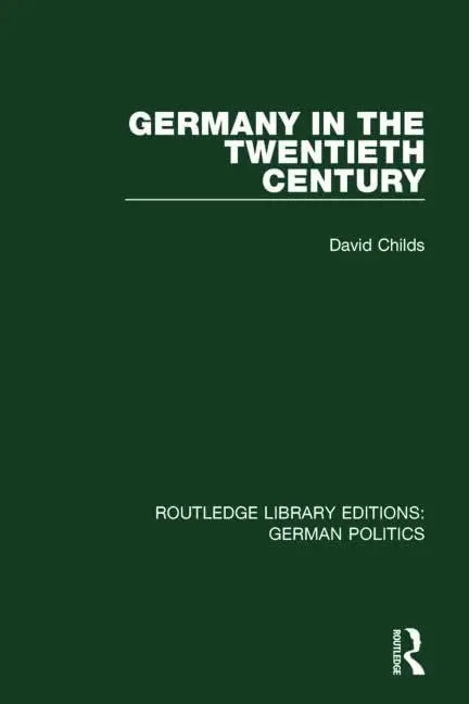 Cover of Germany in the Twentieth Century
