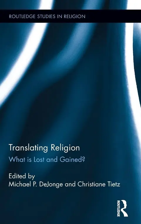 Cover of Translating Religion