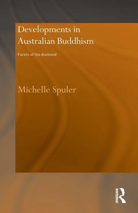 Cover of Developments in Australian Buddhism