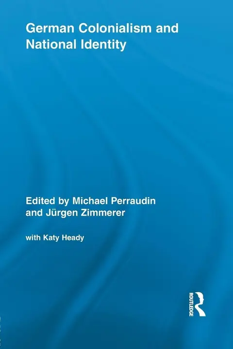 Cover of German Colonialism and National Identity