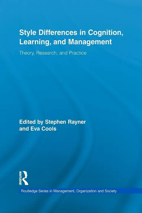 Cover of Style Differences in Cognition, Learning, and Management