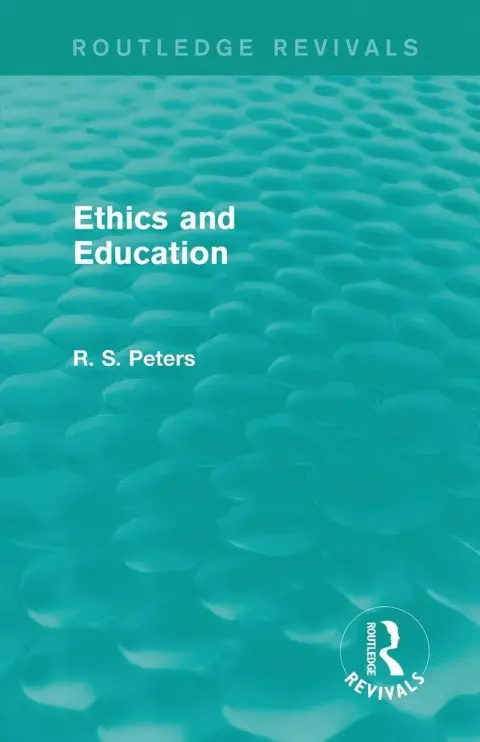Cover of Ethics and Education (REV) RPD