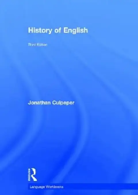 Cover of History of English