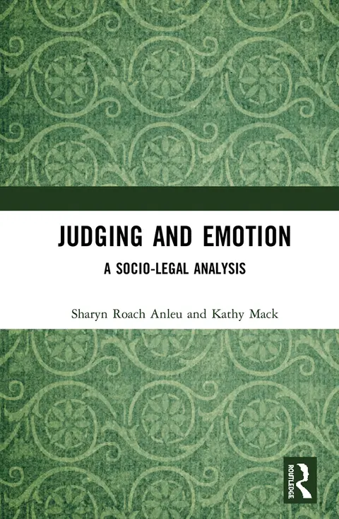 Cover of Judging and Emotion