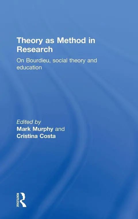 Cover of Theory as Method in Research