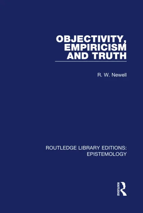 Cover of Objectivity, Empiricism and Truth