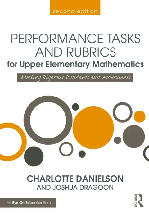 Cover of Performance Tasks and Rubrics for Upper Elementary Mathematics