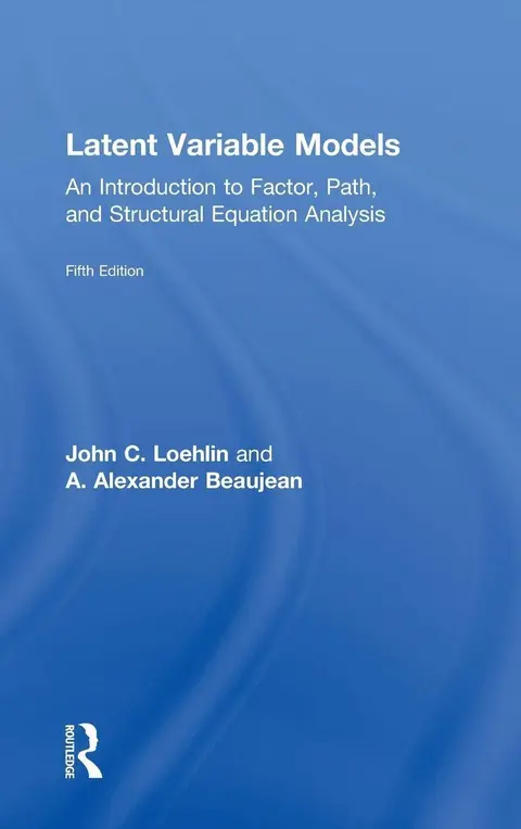 Cover of Latent Variable Models