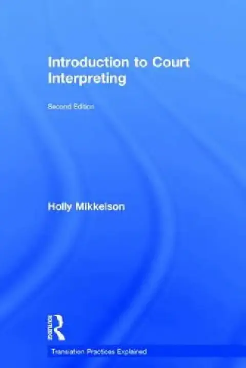 Cover of Introduction to Court Interpreting