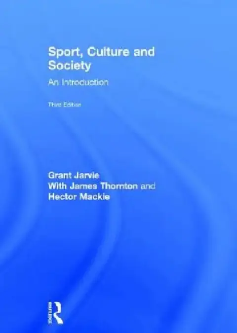 Cover of Sport, Culture and Society