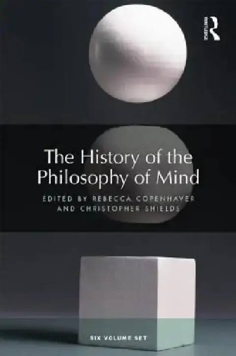 Cover of The History of the Philosophy of Mind
