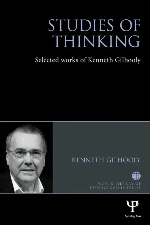 Cover of Studies of Thinking
