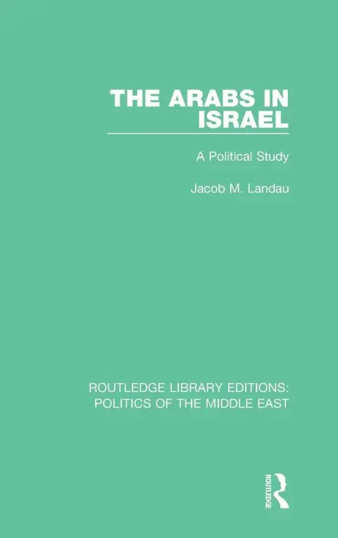Cover of The Arabs in Israel