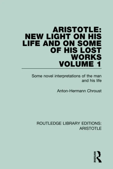 Cover of Aristotle
