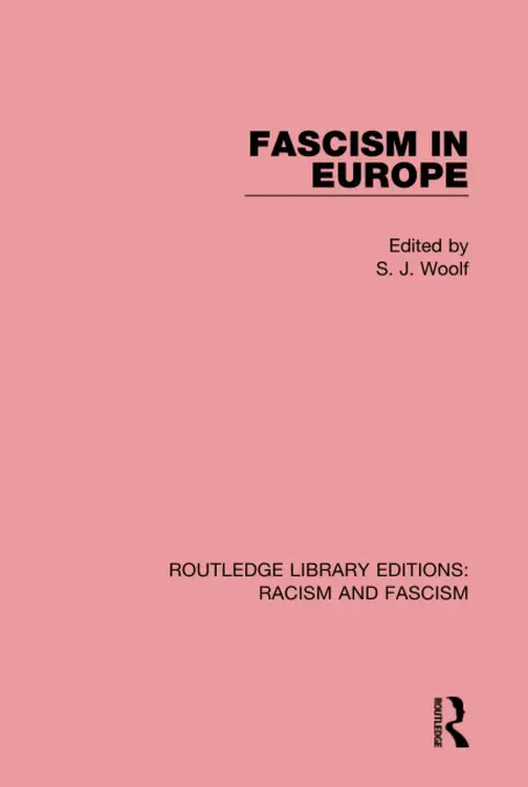 Cover of Fascism in Europe